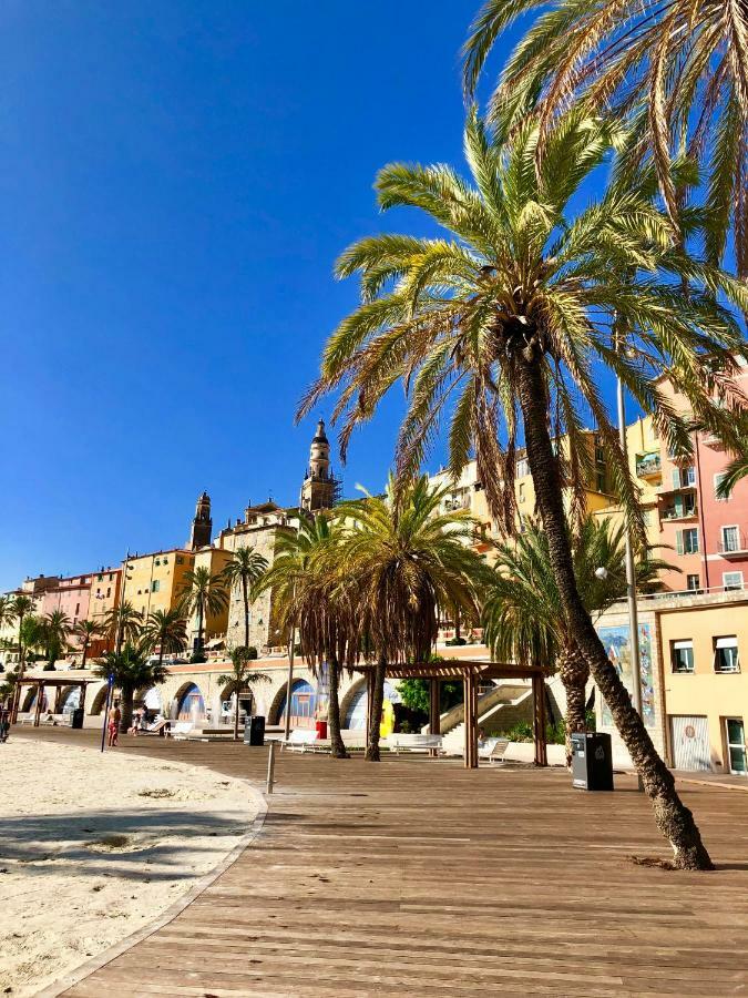 Les Sablettes Apartment Menton Exterior photo