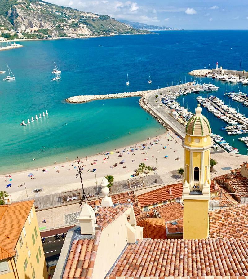 Les Sablettes Apartment Menton Exterior photo